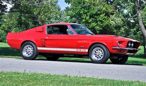 Candy Apple Red 1967 Ford Mustang Shelby Gt 500 Fastback Photo Detail