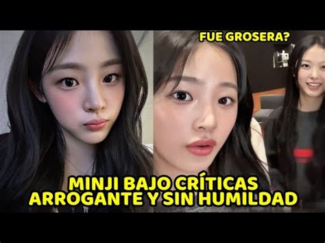 Minji De New Jeans Se Encuentra Bajo Cr Ticas Por Enfrentar A Los Que