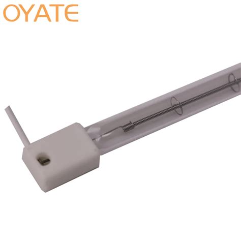 W Quartz Glass Tube Infrared Halogen Heating Lamp For Pet Bottle