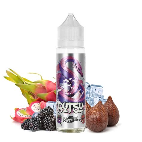 E liquide Ryuberi 50ml Rutsu Kung Fruits Pitaya mûre fruit du