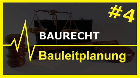 Baurecht Bauleitplanung Youtube