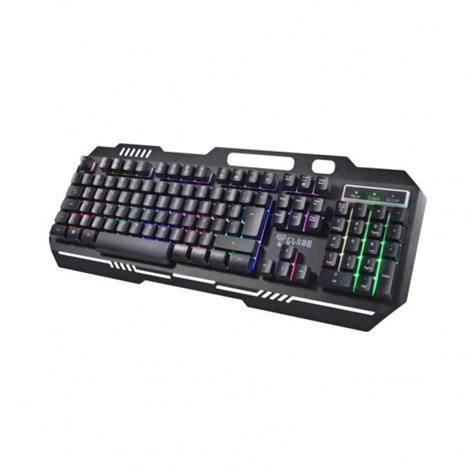 Teclado Membrana Gamer Clanm Mount Preto Cltm