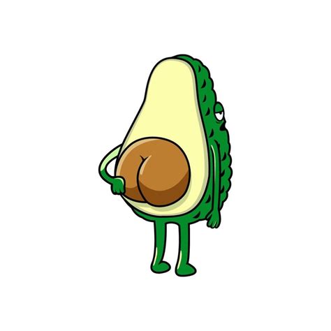 Avocado Ass Clipart Avocado Booty Svg Png Avocado Butt Funny Avocado Clipart Stickers Artofit