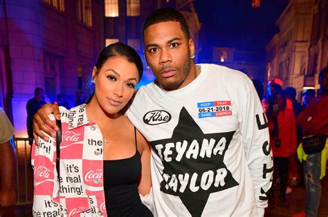 Nelly's girlfriend, Shantel Jackson, says they broke up