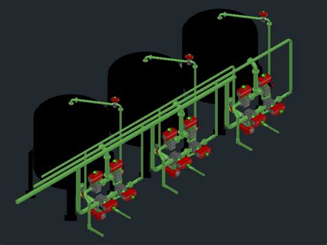 Tanque En Autocad Descargar Cad 16 Mb Bibliocad