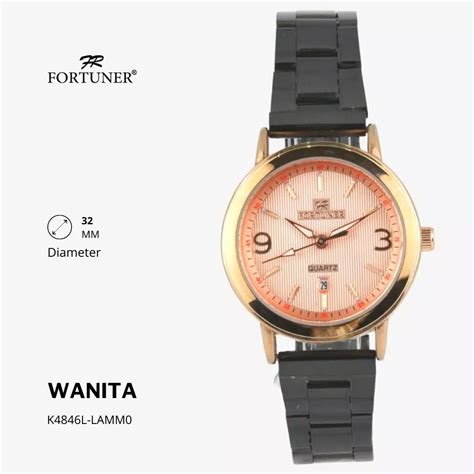 Jual Fortuner Watch Fortuner Jam Tangan Analog Wanita Tahan Air Rantai