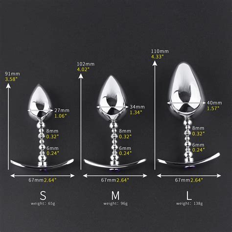 Metal Wearable Beginner Swing Plug Anal Dilator Vaginal Anus Butt Plug Sex Toy For Men And