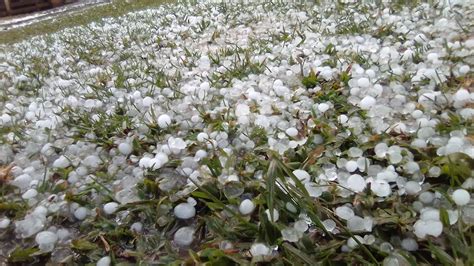 V Deo Chuva De Granizo Assusta Moradores Do Interior De Porto Uni O