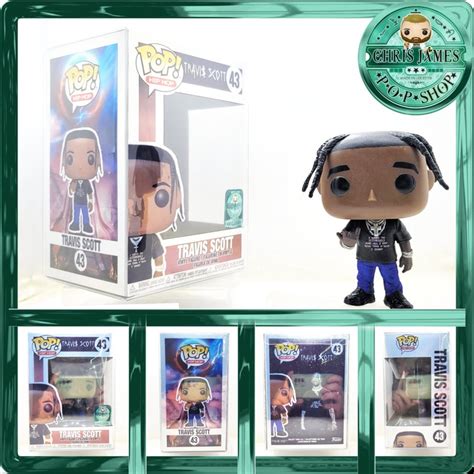 Travis Scott Funko Pop Figura Pintado A Mano Chris Etsy España