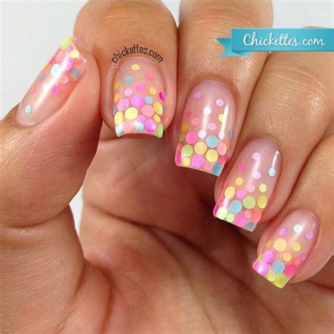 50 Stylish Polka Dots Nail Art Designs