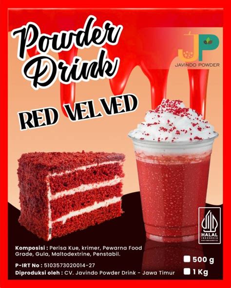 Bubuk Minuman Red Velvet Lazada Indonesia