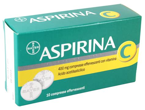 Aspirina C Mg Mg Compresse Effervescenti Importazione