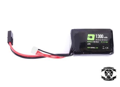 NUPROL 1300mah 11 1v 20c Lipo For PEQ 15 Badgers Etc