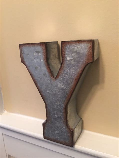 Metal Letters/ Wall Decor/ Wedding Decor/ Galvanized Letter/ - Etsy