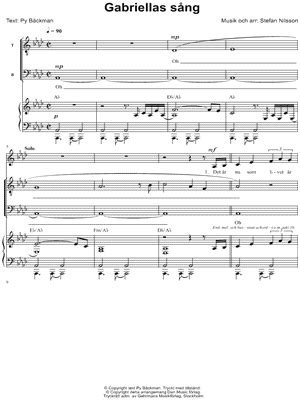 Gabriellas S Ng Sheet Music Arrangements Available Instantly