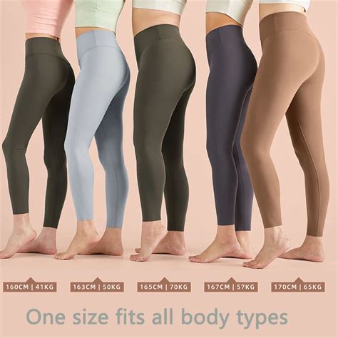 Fitness Women Sport Nude Feel Leggings High Waist Elastic Solid Yoga Leggings Gym Jogging Quick