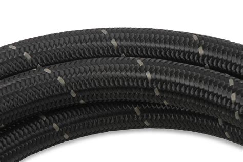 Mr Gasket Black Nylon Braided Hose An Feet