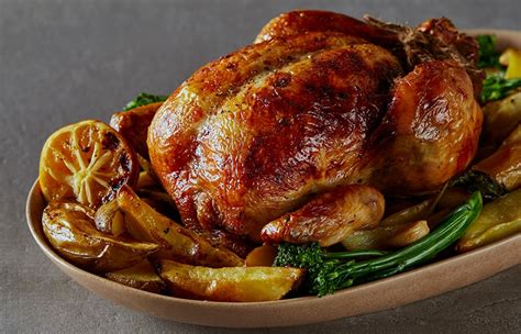 Easy Garlic And Sage Roast Chicken Recipe Woolworths Nz