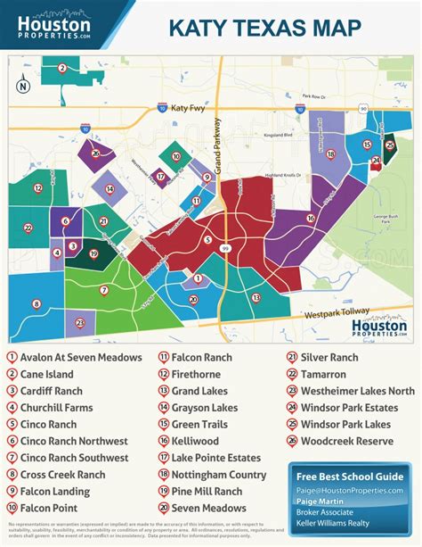 Map Of Cinco Ranch Texas - Printable Maps