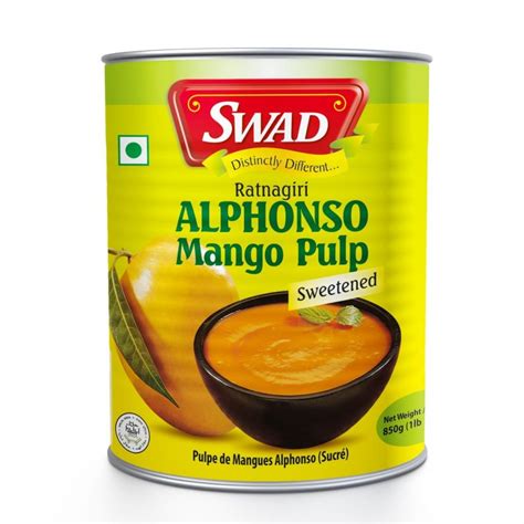 Swad Alphonso Mango Pulp G Kiasu Mart