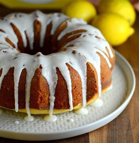 Lemon Sour Cream Bundt Cake Baking Bites