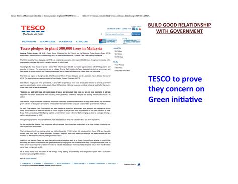 Strategic management - retail sector (tesco) | PDF