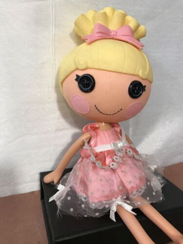 Lalaloopsy Cinder Slippers” 12” Blonde Buttoned Eye Doll Figure Ebay