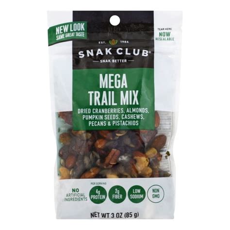 Snak Club Mega Trail Mix 3 Oz