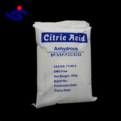 Hot Product Refreshing Bulk Citric Acid Anhydrous Food Grade Citric Acid Tianjin Chengyuan