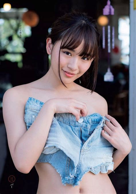 浅川梨奈 2018年週プレnews写真童颜巨乳清新养眼 浅川梨奈女神私房照 秀色女神