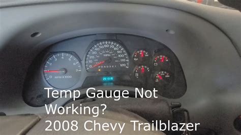 Trailblazer Envoy Temp Gauge Not Working Here S Why And Chevy L