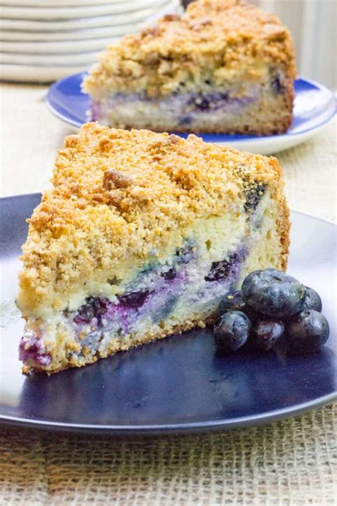 Blueberry Cream Cheese Coffee Cake Dinner Then Dessert