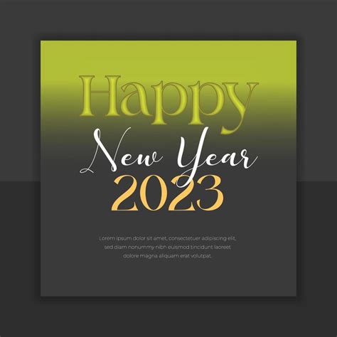 Happy New year banner template design 14455658 Vector Art at Vecteezy