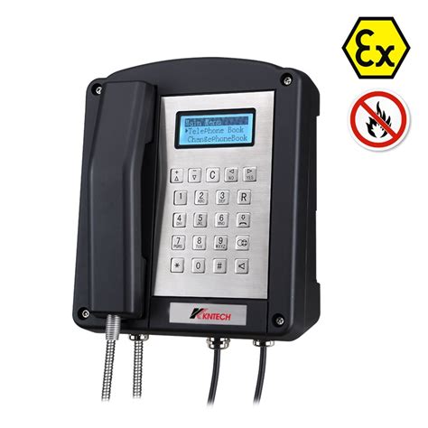 Intrinsically Safe Telephone Analog And Industrial Kntech