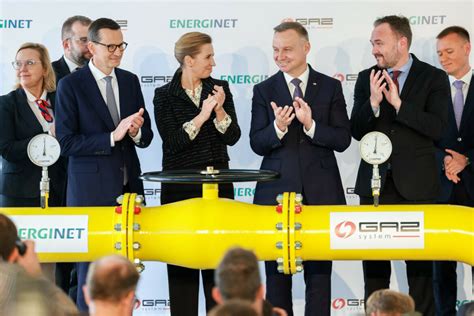 Ceremonial Opening Of The Baltic Pipe Gas Pipeline Dignity