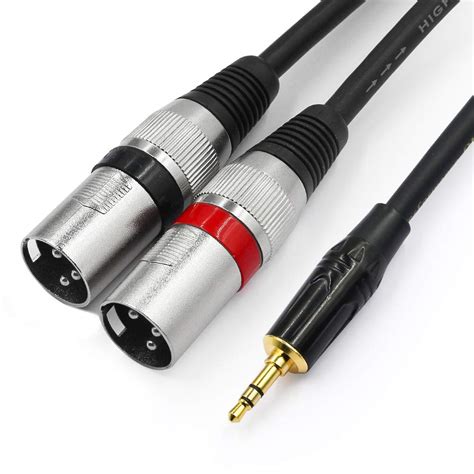 Tisino C Ble Adaptateur R Partiteur Y St R O Mm Vers Double Xlr