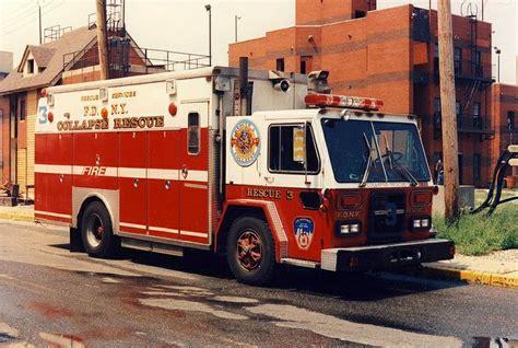 FDNY Collapse Rescue May 1993 | Fire trucks, Emergency fire, Fdny