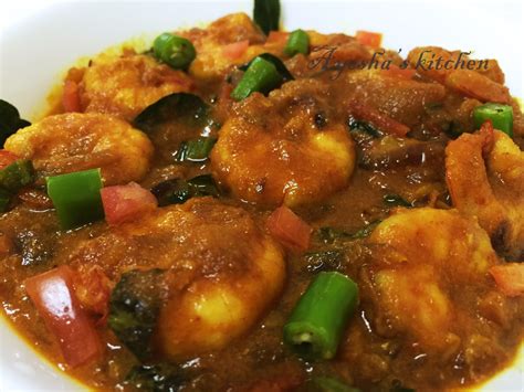 Prawns Recipes Prawns Gravy In Coconut Milk