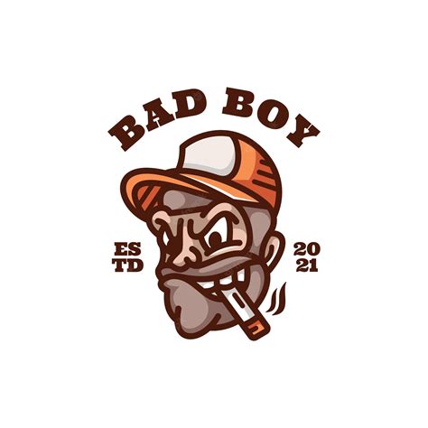 Premium Vector | Bad Boy Logo