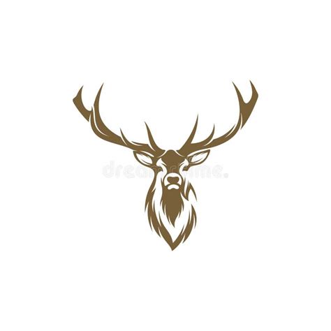 Deer Head Design Vector Illustration Creative Deer Head Logo Design