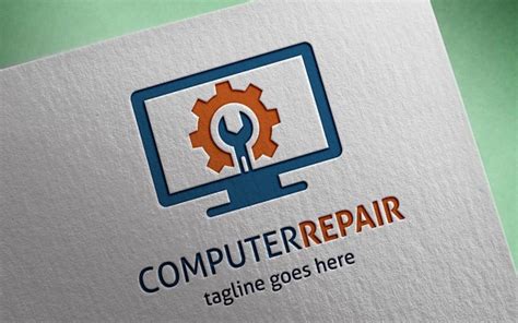 Computer Repair Logo Template #151676 - TemplateMonster