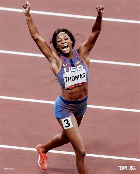 Gabby Thomas, USA Track and Field, Women’s 200m, 2020/2021 Tokyo Summer ...