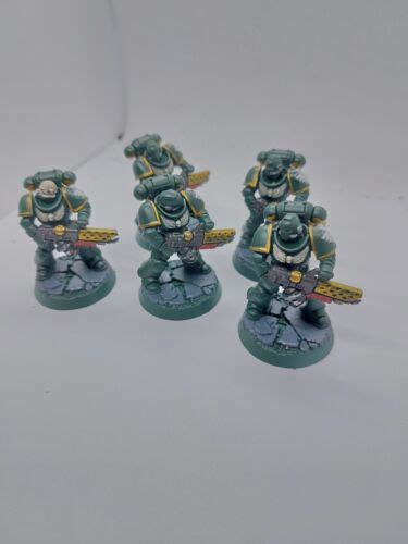 Gw 40k Dark Angels Primaris Space Marine Infernus Squad 5 Figures Ebay