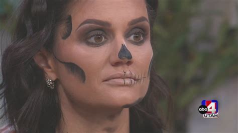 Create a glam skull makeup look at home | ABC4 Utah