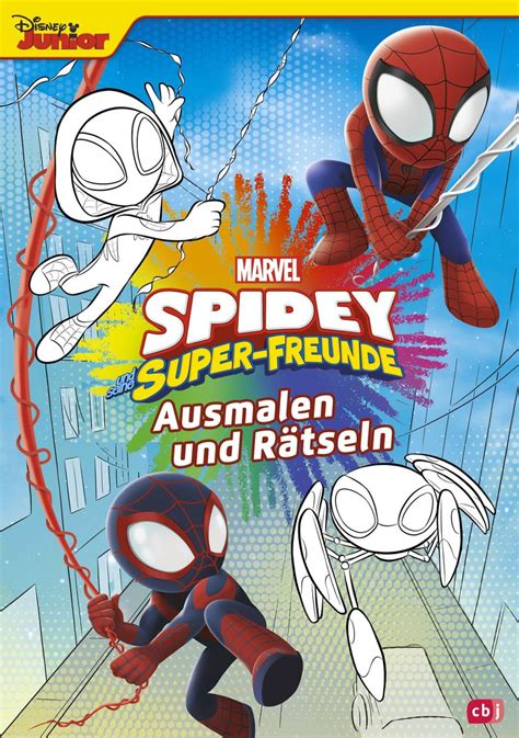 Marvel Spidey Und Seine Super Freunde Ausmalen Und R Tseln Von