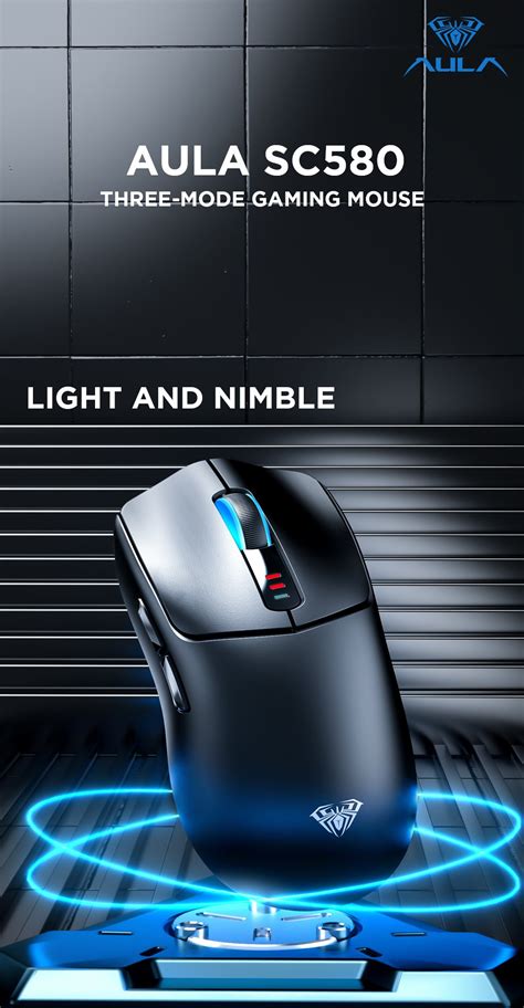 Aula Sc Light Numble Mode Gamming Mouse Aula Pakistan