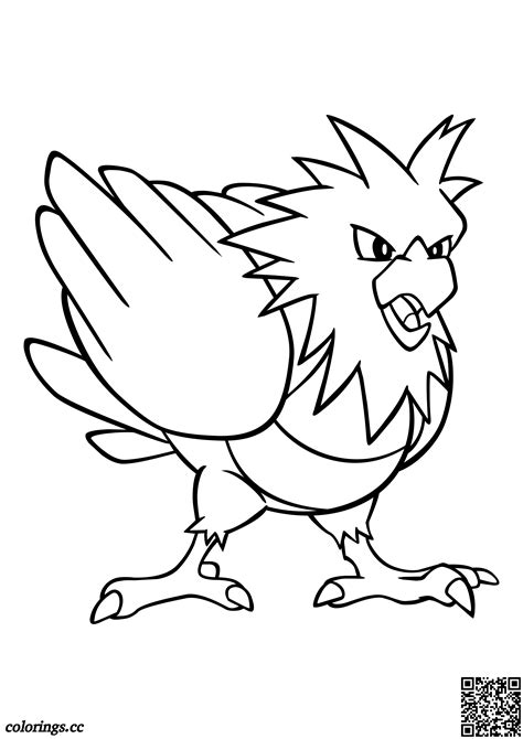 Desenhos De Spearow Pokemon Para Colorir E Imprimir Colorironlinecom