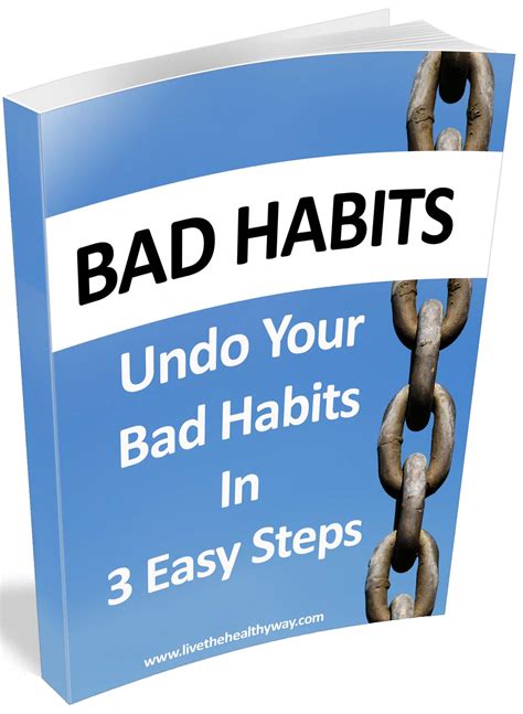 Bad Habits - Live The Healthy Way