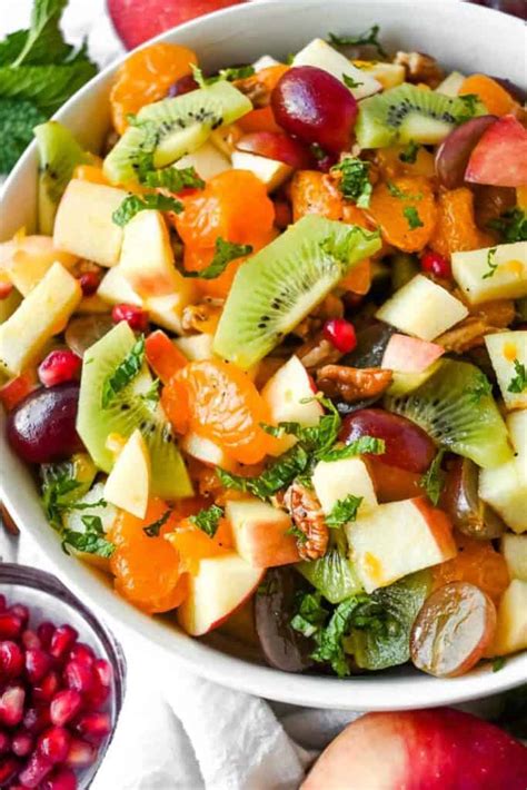 Best Thanksgiving Fruit Salad Recipe With Fall Fruit