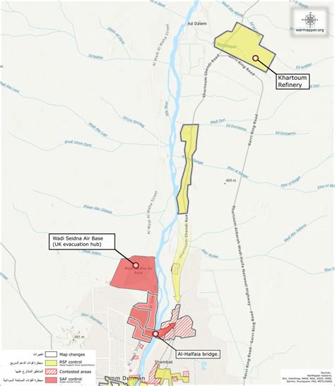 War Mapper On Twitter North Of Khartoum The Situation Has Become